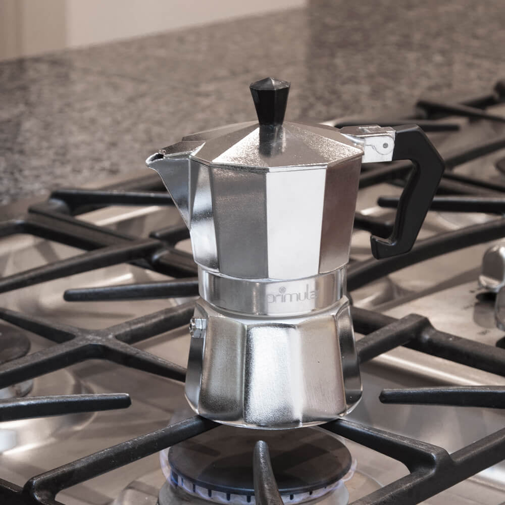 Primula 4 Cup Stainless Steel Stovetop Espresso Coffee Maker