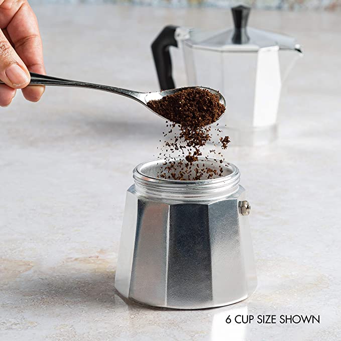 Moka pot 3 cup vs 6 cup - Coffee Brewing