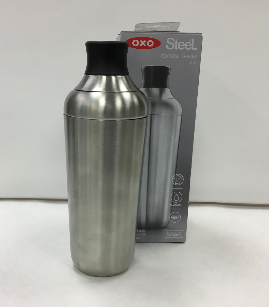 OXO Steel Cocktail Shaker 18oz – Zest Billings, LLC