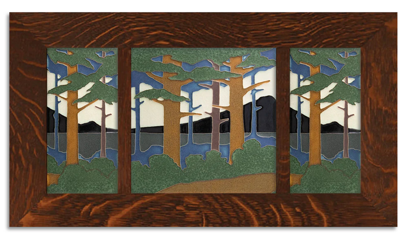 Landscape Framed Tile Set - Motawi Tileworks – The Garlic Press, Inc.