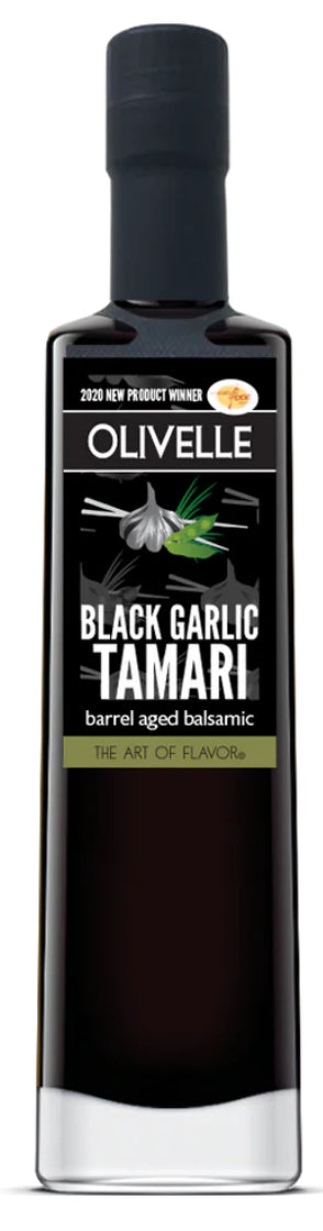 Black Garlic Tamari barrel aged Balsamic Vinegar