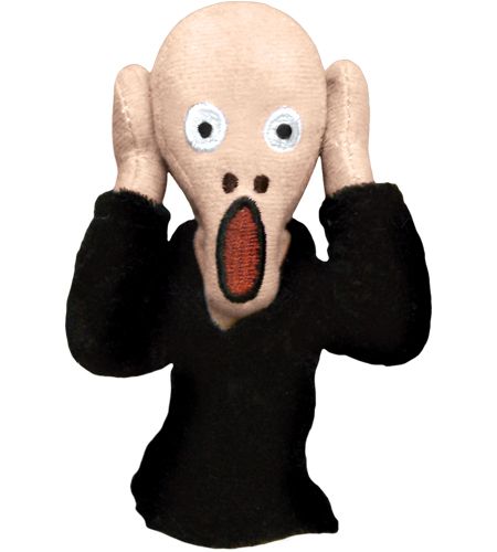 Scream Finger Puppet/Magnet - Unemployed Philosophers