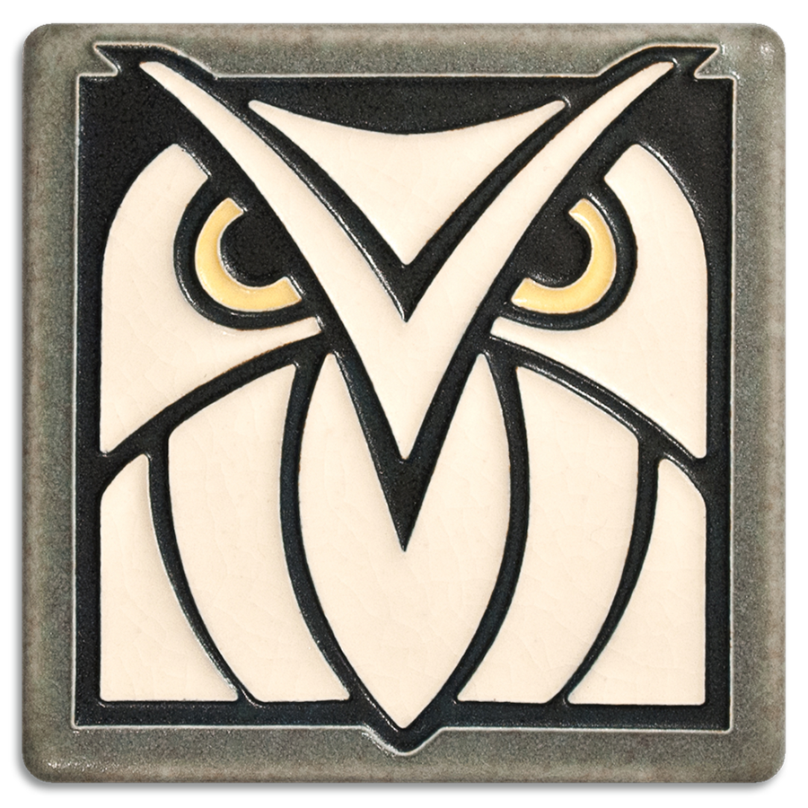 Grey Owl - Motawi Tileworks