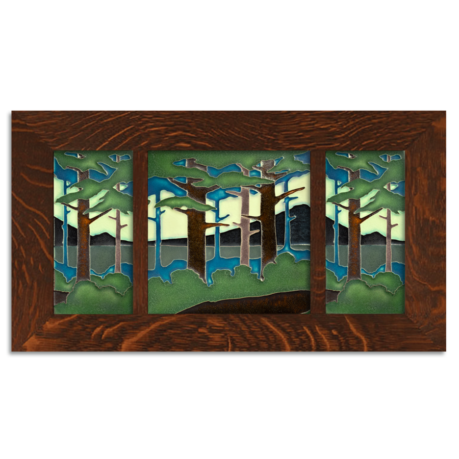 Landscape Framed Tile Set - Motawi Tileworks