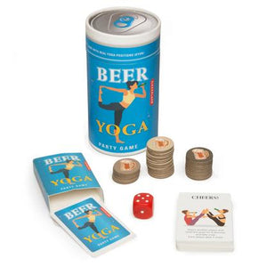 Beer Yoga Party Game - Kikkerland