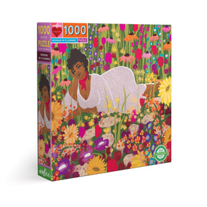 Woman in Flowers Puzzle (1000pc)
