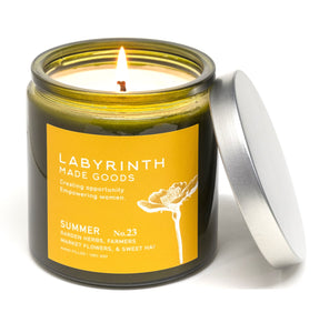 Summer Candle - Labyrinth Made Goods