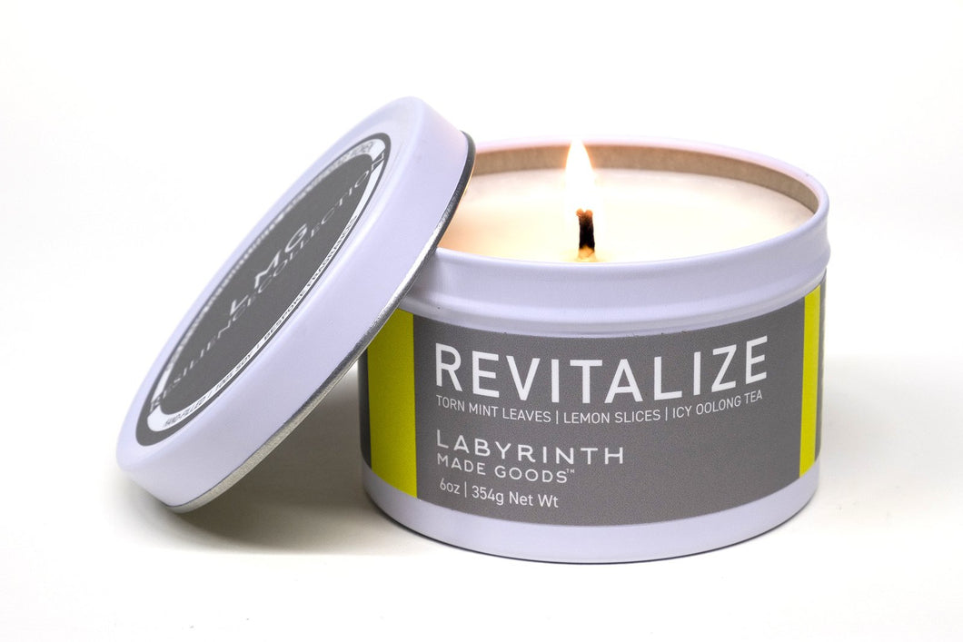 Revitalize Travel Candle - Labyrinth Made Goods