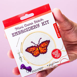 Butterfly Mini Embroidery Kit