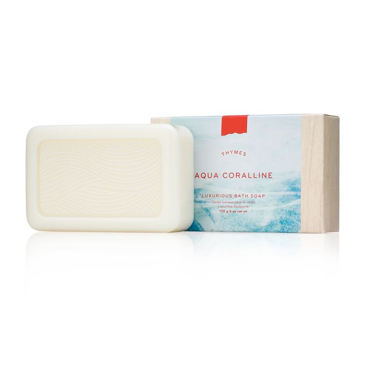 Aqua Coralline Bar Soap - Thymes Collection